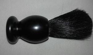 Cepillo de barbero de pelo de tejón para hombre con mango de madera para afeitar la barba - Product Image 3