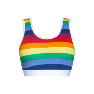 New Design Women's Plus Size High Support Breathable Quick Dry Sport Bra with Front Logo Customizable Colors Sizes for Yoga Gym - Product Image 6