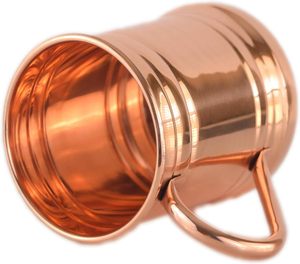 Premium Hammered Copper <b>Mug</b> Handcrafted Copper Mule <b>Mug</b> with Strong Handle Great for Ice Cold Drinks Home Bars and Party Serving - Product Image 4