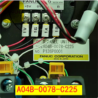 A04B-0078-C225 Placa Conectora de Unidad de E/S Fanuc, Módulo de Interfaz PLC, Memoria Flash de 24V, para Automatización Industrial, Tornos CNC y Fresadoras