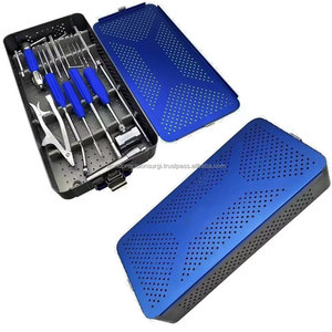 Kit d'instruments à ongles élastiques pour chirurgie orthopédique, outils en titane, étui de stérilisation, kit médical Classe I ISO13485 CE, clinique ORL - Product Image 3