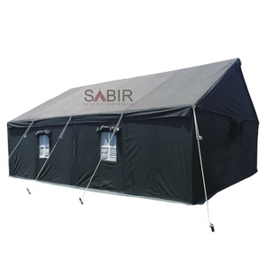 Tente de camping en plein air moderne vert olive, grand cadre imperméable en toile pour 20/40 personnes, vente en gros - Product Image 1