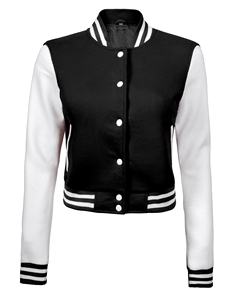 2025 hiver Designer marque pour femmes broderie varsité veste Baseball veste vêtements de sport vêtements confortables véritable - Product Image 3