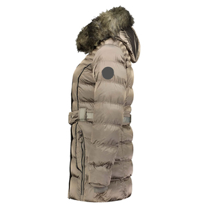 <b>Women's</b> Winter Long Finished Eco-Friendly <b>Waterproof</b> Hooded <b>Parka</b> for Cold Season Outdoor Fashion and Everyday Use - Product Image 3