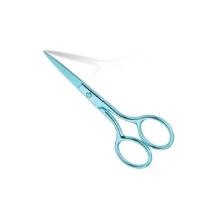 Accessoire de beauté professionnel avec design de précision, construction durable et lames fines pour ciseaux à cils. - Product Image 3