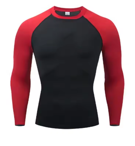 Camiseta de Compresión de Manga Larga para Hombre, Protección UV, Secado Rápido, para Natación, Surf, Buceo, Ropa de Playa, Logotipo Personalizado, Venta al Por Mayor - Product Image 2