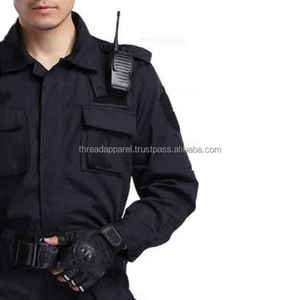 2025 Tốt Nhất Chất Lượng An Ninh Đồng Phục Thiết Lập Cao Cấp Chất Liệu Chuyên Nghiệp Logo In Mùa Hè Bảo Vệ Sử Dụng Phong Cách Mới - Product Image 6