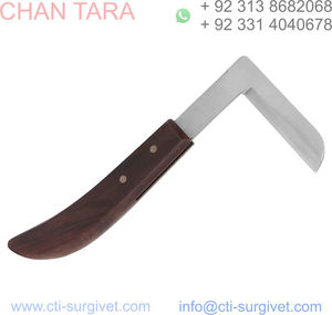 Cuchillo de Herrador Premium en Forma de L para el Cuidado de Pezuñas, Herramienta Veterinaria para Limpiar Pezuñas de Caballos, con Borde Afilado y Agarre Cómodo - Product Image 5