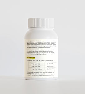 Golosinas Orgánicas Calmantes para Mascotas con Aceite de Semillas de Cáñamo, Masticables Suaves para Perros, Alivio de la Ansiedad, Suministro a Granel, Relajación Rápida - Product Image 3