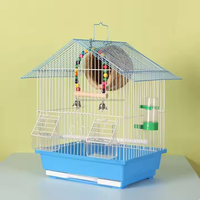 Petits perroquets à usage domestique perruches perruches Jaulas Para Pajaros fil métallique animaux et maisons oiseaux