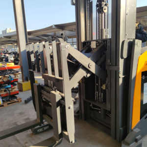 高在庫ダブルディープリーチ自動シザースタックスイングフォークリフトフル電動パレットトラックコントロールスタンディングマンシリーズ - Product Image 6