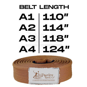 Ceinture d'arts martiaux légère de qualité supérieure, vente directe d'usine - Product Image 6