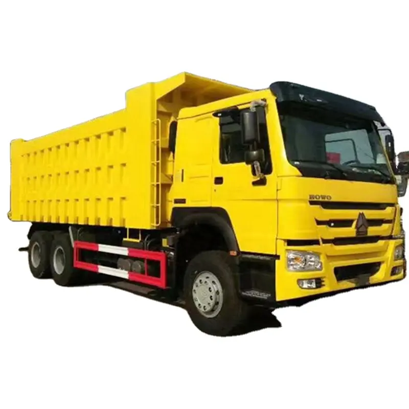 Sinotruck Gebruikte 6X4 Howo Dump Truck Stble Hydraulisch Systeem Dieselmotor 60-60Ton Laadvermogen Hoho Tipper Truck