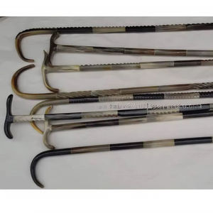 Bâtons de marche en corne de buffle naturelle, cannes polies, écologiques, de haute qualité, rustiques et modernes, ILAHI's - Product Image 1