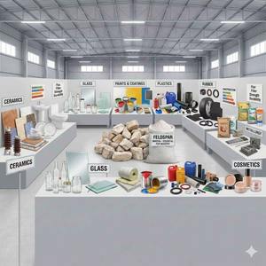 ผงเฟลด์สปาร์คุณภาพส่งออกแบบละเอียด สำหรับกระเบื้องเซรามิก กระเบื้องพอร์ซเลน แก้ว และการผลิตฟริต มีจำหน่าย - Product Image 2