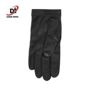 Gants de golf pour femmes personnalisés OEM ODM, en cuir d'agneau Cabretta véritable blanc, respirants, doux, sportifs - Product Image 3