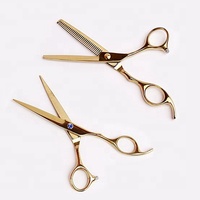 Ensemble de ciseaux professionnels pour salon de coiffure, Kit de ciseaux pour coupe de cheveux