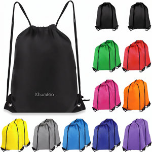 Bolsa Deportiva KHUMBRO SPORTS de Gran Capacidad con Diseño de Puntos, Bolsa de Viaje, Bolsa de Gimnasio con Cordón, Forro de Poliéster Ecológico, 30-40L - Product Image 3