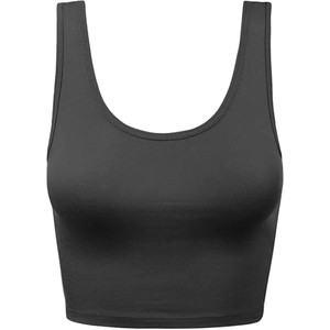 Women High Stretch Crop Sports Bra Tank Top Yoga Gym Fitness Workout Activewear Wholesale Athletic Training Running Exercise Bra - Product Image 5