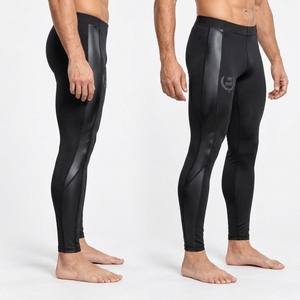 <b>Men</b> <b>Legging</b> Custom <b>Mens</b> <b>Leggings</b> <b>Compression</b> Sportswear Breathable Stretch Fabric Moisture Wicking Quick Dry Comfortable - Product Image 3
