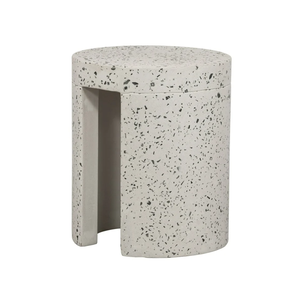 Taburetes de bar redondos de terrazo para exteriores, modernos y de lujo, para bares, cafeterías y restaurantes, al por mayor, de Vietnam. - Product Image 1