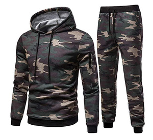 Sports Wear Gym Fitness Tech Fleece Training Men 100% Cotton Material Made Streetwear <b>Tracksuits</b> For Men - Product Image 2