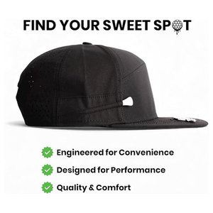 Gorra de golf con soporte para tees, de fábrica OEM, ajustable, con soporte para tees incorporado para entrenamiento y juego de golf. - Product Image 5