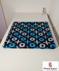 Motif africain imprimé sur tissu, inspiré des motifs traditionnels camerounais et de l'expression artistique - Product Image 6