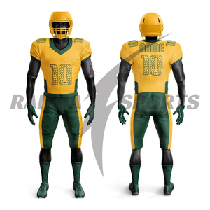 Tenues de football américain personnalisées pour équipes – Maillots de football américain sur mesure avec numéros de joueur imprimés par sublimation, respirants, pour les matchs - Product Image 5