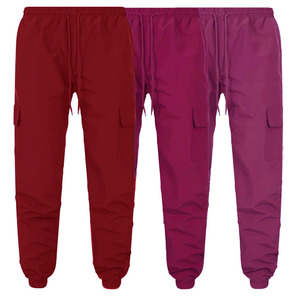 Pantalones de Trabajo Multifuncionales con Bolsillos para Senderismo, Pantalones Cargo para Hombre con Logotipo Personalizado, Cordón Ajustable, Alta Resistencia - Product Image 1