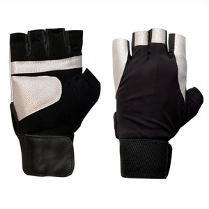 Guantes de Entrenamiento de Powerlifting de Medio Dedo para Hombres y Mujeres, Soporte para Muñecas, Levantamiento de Pesas, Gimnasio, Proveedor Mayorista - Product Image 6