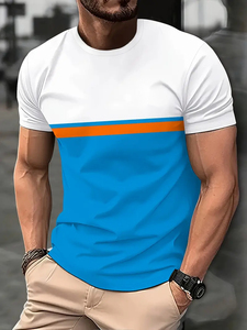 Camisetas de Hombre 100% Poliéster 220g, Cuello Redondo, Manga Corta, Estampado Digital y por Transferencia de Calor, Transpirables, de Secado Rápido - Product Image 6