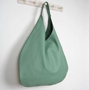 <b>Hobo</b> Women's Everyday Soft <b>Leather</b> Handbag Open Closure Shoulder <b>Bag</b> LHB-0071 - Product Image 6