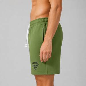 Shorts de sport pour hommes de haute qualité, respirants, à séchage rapide, écologiques, unis, sur mesure, décontractés, pour l'entraînement et le fitness, en solde - Product Image 2