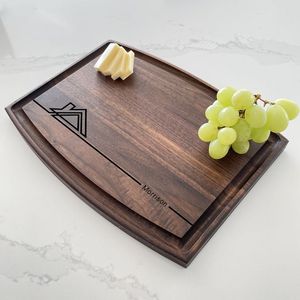 Tabla de Cortar de Madera Antigua Rectangular Antideslizante para Cocina, 2.0 cm de Grosor, Apta para Lavavajillas, Fácil de Limpiar, Madera Duradera - Product Image 3