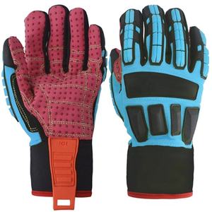 ถุงมือทำงานนิรภัยสำหรับงานอุตสาหกรรม  หนังสังเคราะห์  ซิลิโคนกันลื่น  ลายพิมพ์  สำหรับงานน้ำมัน  TPR ป้องกันแรงกระแทก  ป้องกันการบาด  ทนทานต่อการใช้งาน - Product Image 3