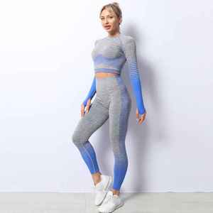 Nouvel Arrivage 2026 – Ensemble de Yoga Respirant de Haute Qualité pour Femme avec Impression par Sublimation Tendance et Logo Personnalisé - Product Image 4