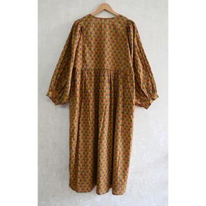 Vestido Maxi de Verano de Algodón con Estampado Floral Hecho a Mano para Mujer, Estilo Casual, Cintura Natural, Lavable, Boutique Resort - Product Image 5