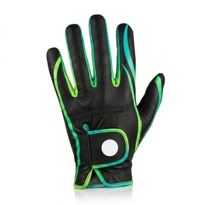 Guante de Golf Injae Premium Personalizado de Cuero Cabretta, Anti-UV, Agarre Flexible, Diseño Ventilado, Mano Izquierda, OEM ODM, Deportes, Ciclismo - Product Image 1