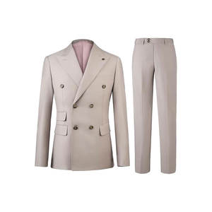 Chaleco Blazer Cruzado Transpirable Tallas Grandes Personalizado para Hombre y Mujer, Traje de Negocios o Boda de Terciopelo - Product Image 3