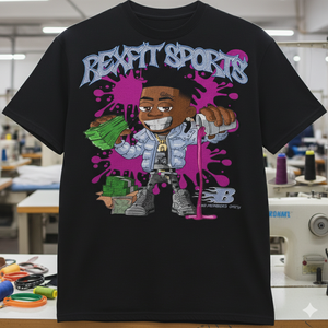 Camisetas de Manga Larga Corta de Felpa Francesa de Alto Gramaje, las Más Demandadas por los Clientes, con Logotipo Serigrafiado, Colores Sólidos - Product Image 4