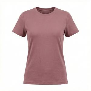 เสื้อยืดผู้หญิงขายตรงจากโรงงาน ออกแบบเองได้ ขายออนไลน์ สีและโลโก้สั่งทำได้ คุณภาพพรีเมียม ระบายอากาศได้ดี เสื้อผ้าลำลอง - Product Image 1