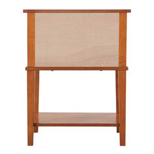 Comodino moderno elegante in rovere per spazi contemporanei - Product Image 4