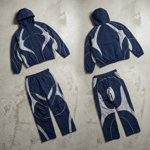 Custom Logo Printed Reflective Sporty Lightweight Breathable Windbreaker <b>Jacket</b> Detachable Zipper Nylon <b>Track</b> Pants Shorts - Product Image 1