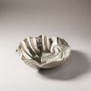 ชามอลูมิเนียมสีทองสำหรับตกแต่งบ้านหรูหราเป็นมิตรต่อสิ่งแวดล้อมถาดผลไม้จานเสิร์ฟสำหรับงานเลี้ยงอาหารค่ำ - Product Image 2