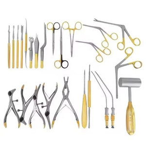 Instruments de chirurgie plastique avancés, kit d'outils chirurgicaux médicaux en acier inoxydable pour interventions esthétiques, usage hospitalier, réutilisables - Product Image 1