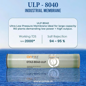 เมมเบรน ONTOZ ULP 8040 RO วัสดุ PP สำหรับใช้ในเชิงพาณิชย์และครัวเรือน เมมเบรนอุตสาหกรรมสำหรับเครื่องกรองน้ำ - Product Image 2