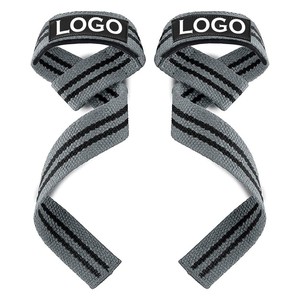GAF Cotton Anti-Slip Fitted Closure <b>Strength</b> <b>Training</b> Gym Lifting Straps Body Building Deadlift Straps Powerlifting Straps - Product Image 1