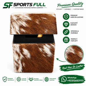 Funda para Botella de Licor Deportiva SF 1645, de Cuero Genuino con Estampado Brillante, 220g, Accesorio de Regalo Portátil para Hombres y Mujeres - Product Image 2