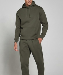 Men Jogging <b>Trouser</b> Men Sweat Suit Set in Wholesale High Quality Custom Made Loose Fit 100% Cotton Fleece Pullover Hoodie Cuffed - Product Image 3
